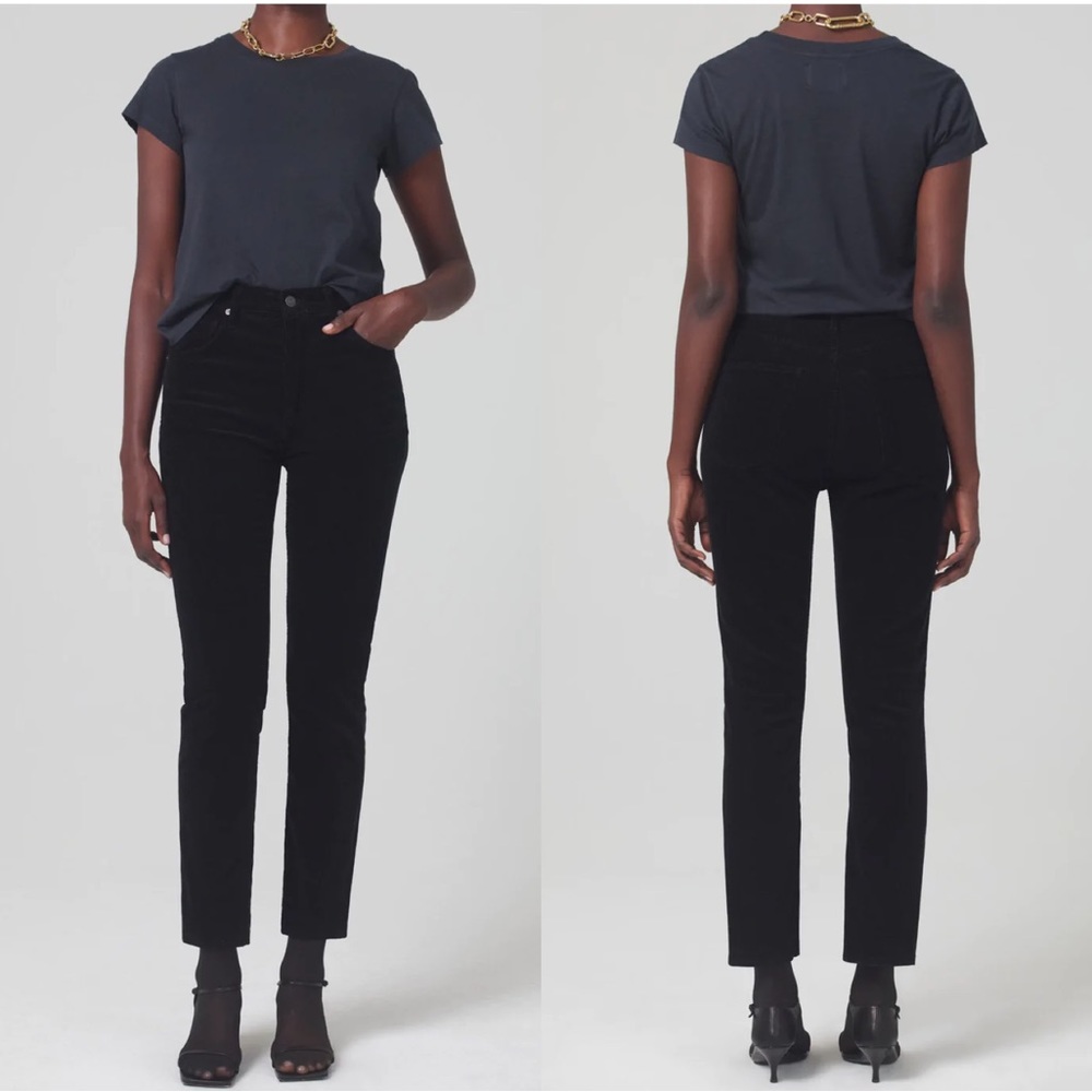 Citizens of Humanity Jolene Corduroy Pants Size 24 NWOT